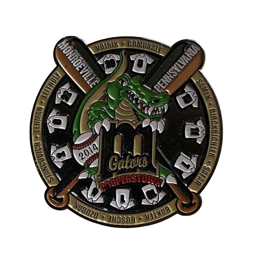 Monroeville PA Gators Cooperstown 2014 Baseball Trading Pin All About Pins